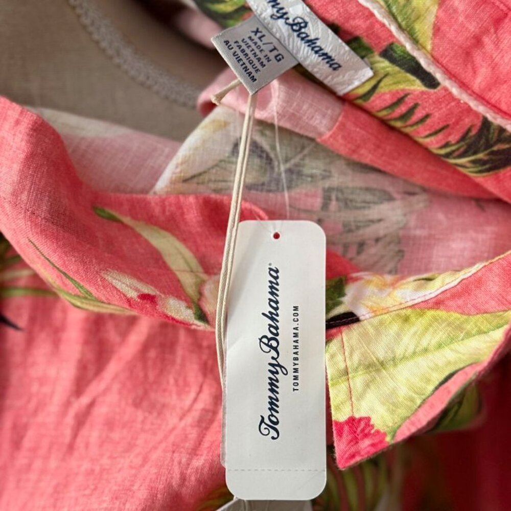 Tommy Bahama Linen Shirt, tags attached. - Picture 3 of 3